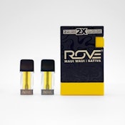 Rove | (2G) Melted Diamond Live Resin Vaporizer (Reload 2x 1G) | Maui Waui