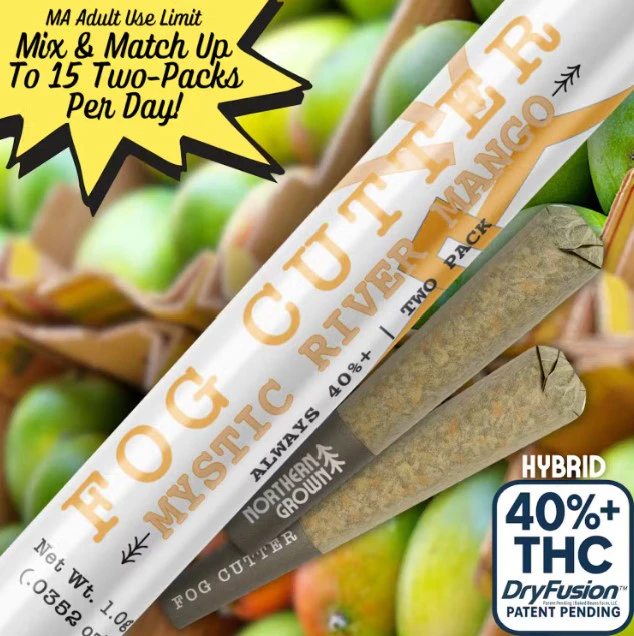 Fog Cutter - Mystic Mango #2 Infused PreRoll 2 Pack - 1g - BBN Main Image