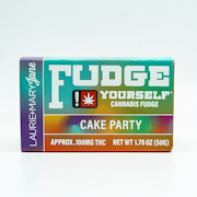 Laurie + Mary Jane Cake Party Fudge 100mg