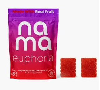 Nama | Edibles | Gummies | Sour Berry | 2pk | 100mg