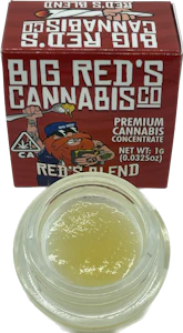 Big Red's - Pink Banana (I/H) 82.5% THC | Big Red's | Wet Sugar 1g