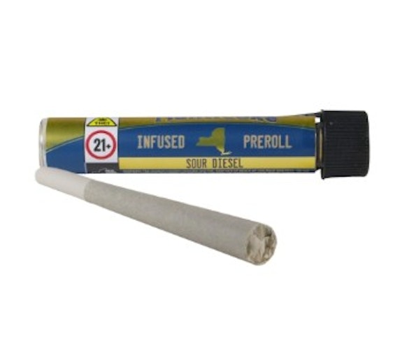 NANTICOKE - Sour Diesel -Sativa- 43.61% THC | Infused Pre-Roll, 1g | Nanticoke      -hh8 