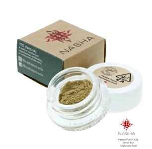 NASHA - Nasha Green Unpressed Papaya Punch Hash (IH) 1.2g