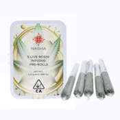 Nasha | Nigerian Haze WAK x Sour Peaches | Rosin Infused | 5pk