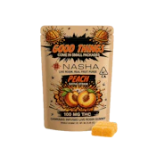 Nasha | Peach | Live Rosin Gummy | 100mg