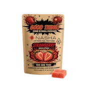 Nasha | Strawberry | Live Rosin Gummy | 100mg
