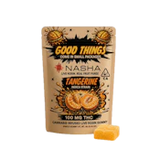 Nasha | Tangerine | Live Rosin Gummy | 100mg