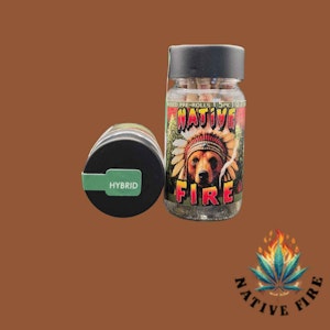Native Fire - Native Fire 3.5g Mini Tokes 5pk- Gassy Taffy