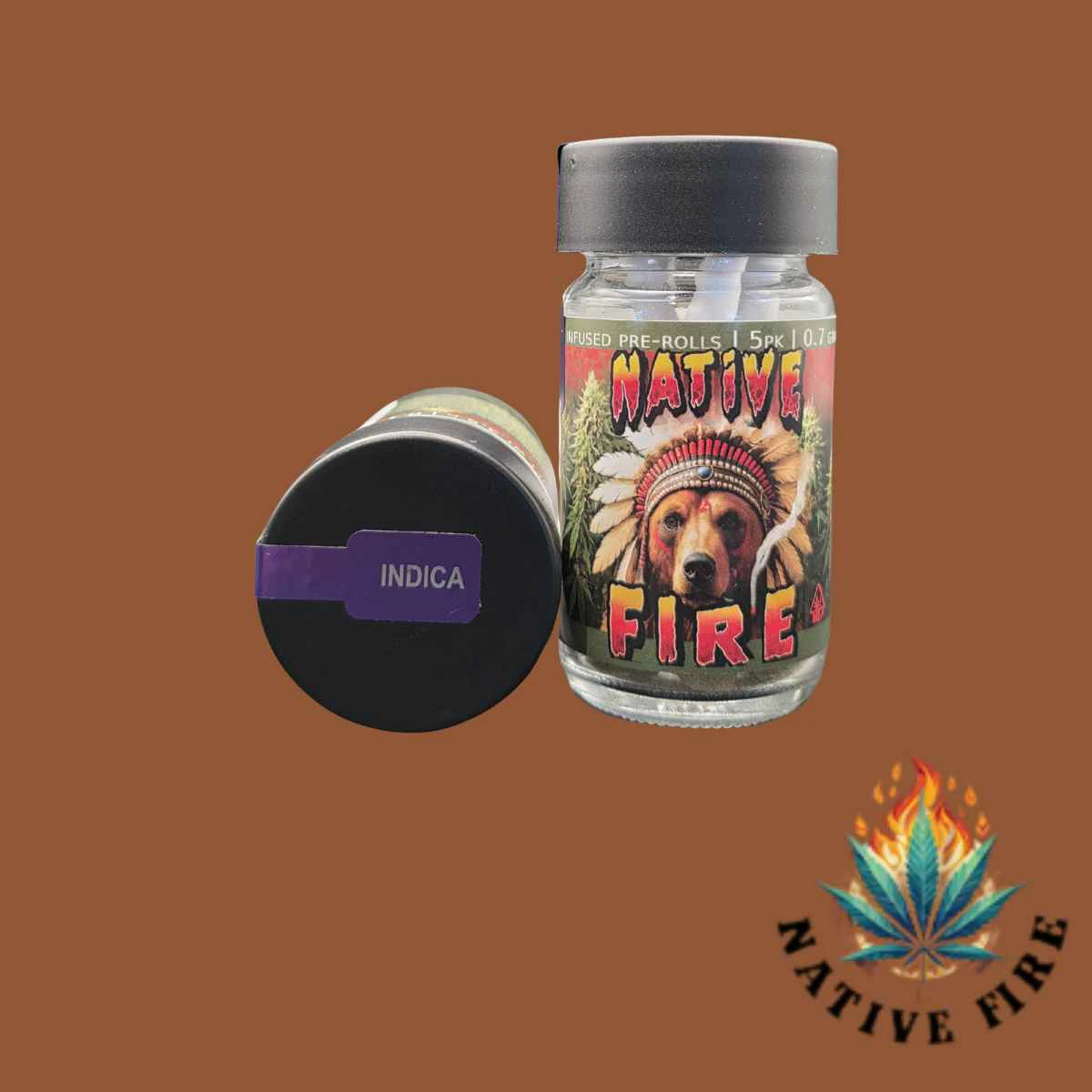 Native Fire - Native Fire 3.5g Mini Tokes 5pk- Runtz x Alien OG Main Image