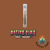 Native Fire 1g King Toker- Rainbow Sherb