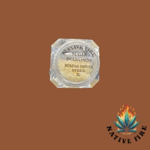 Native Fire - Native Fire 1g Sugar Diamonds- Sundae Driver