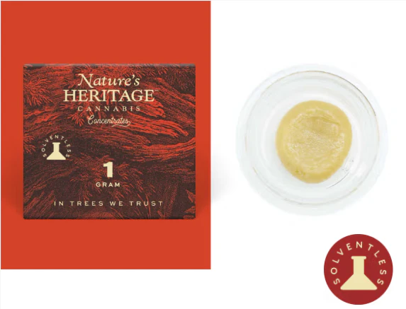 Nature's Heritage - Orange Chemeleon Live Rosin - 1g Main Image
