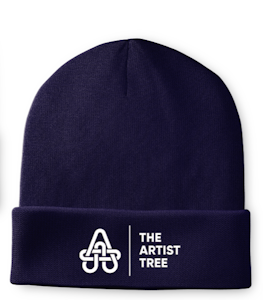 TAT Accessories - The Artist Tree Navy Beanie