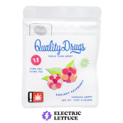 Quality Drugs 1:2 Radiant Raspberry Single Gummy 100mg