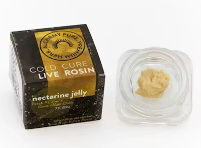 Alchemy Pure - Nectarine Jelly Cold Cure Live Rosin Jar 1G