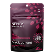 Neno's Naturals - Black Currant 1:1 THC CBG Gummies - 100mg