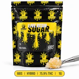 BBS - Hybrid - 75.9% THC | 1g Live Resin Sugar (Concentrate) | New York Honey     -BF #4  