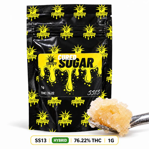 New York Honey - SS13 - Hybrid - 76.22% THC | 1g Cured Sugar (Concentrate) | New York Honey    -BF #3