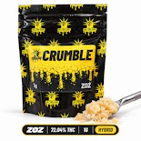 ZOZ - Hybrid - 72.04% THC | 1g Crumble (Concentrate) | New York Honey    BF #6 