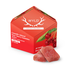 Sour Cherry Indica Enhanced Gummies | 10-pack