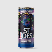 St. Ides - Nighttime Berry Hibiscus - 100mg THC 20mg CBN Infused High Tea - 12oz