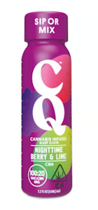 CQ - Nighttime Berry Lime Shot 1:1 THC:CBN - 25mg
