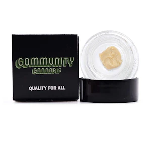 COMMUNITY CANNABIS - Ichiban #11 (H) 73.3% THC | Community Cannabis | Cold Cure Rosin 1g