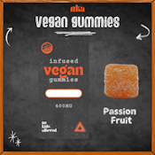 nka | PASSION FRUIT | VEGAN GUMMY SQUARES - 400 MG