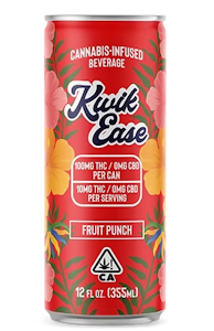 KWIK EASE - Kwik Ease - Drink - Fruit Punch - 100mg