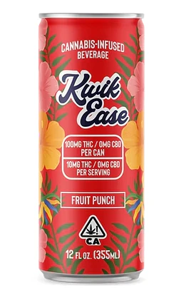 Kwik Ease - Kwik Ease - Drink - Fruit Punch - 100mg Main Image
