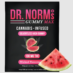 DR. NORM'S - Dr. Norm's MAX Wicked Watermelon Gummy 100mg