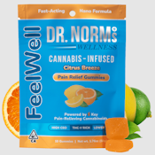 FeelWell Citrus Breeze Pain Relief Gummies