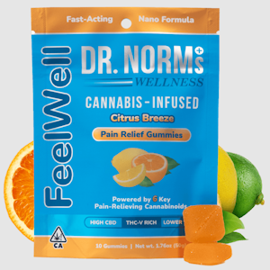 Dr. Norm's - FeelWell Citrus Breeze Pain Relief Gummies