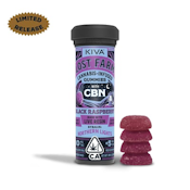LOST FARM | BLACK RASPBERRY NORTHERN LIGHTS 2:1 THC/CNB - 10PK | EDIBLE 