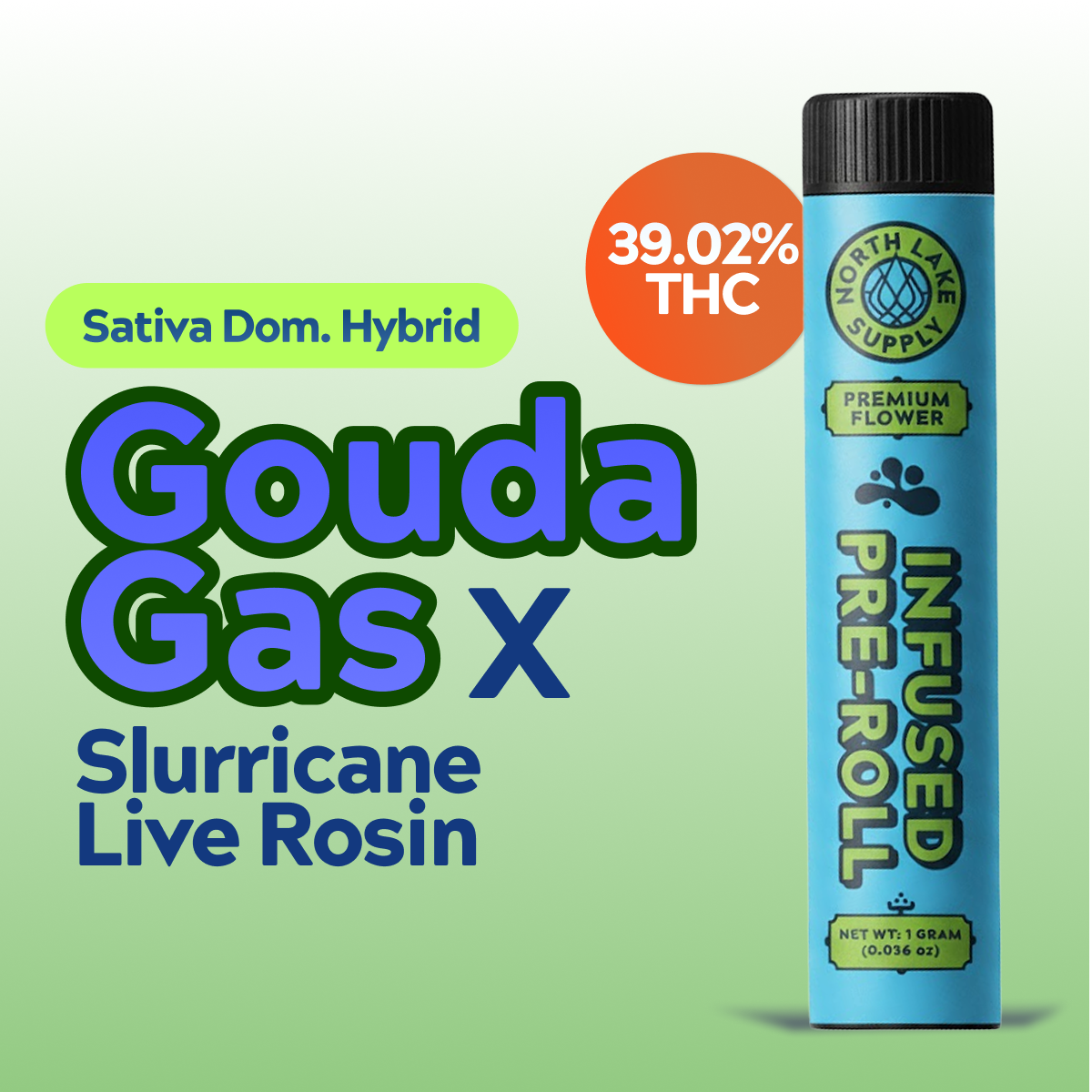 Gouda Gas x Slurricane Live Rosin