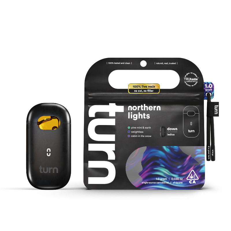Turn - Santa Cruz Blue Dream turnone Up Live Resin AIO 1g