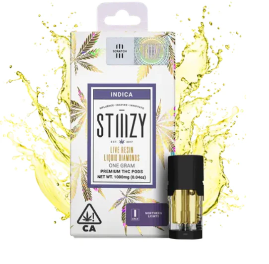 STIIIZY - Stiiizy - Northern Lights - 1g Live Resin Liquid Diamonds Pod Main Image