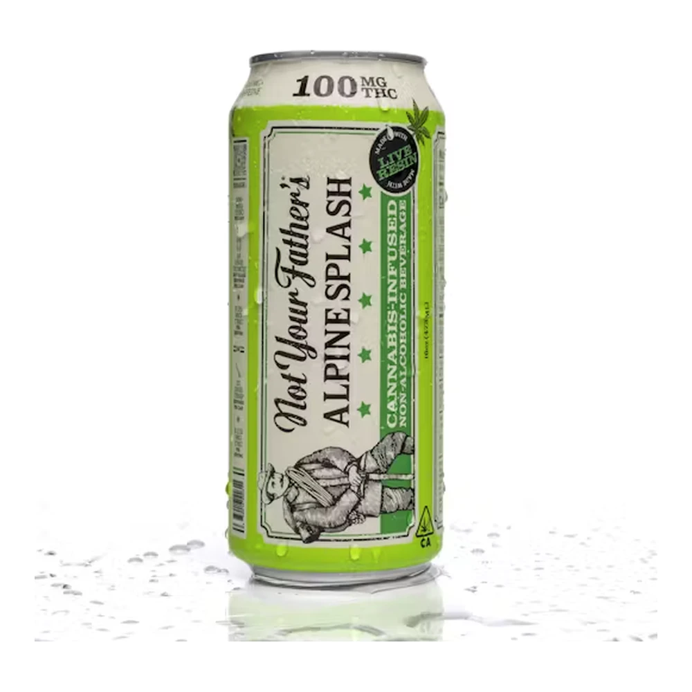 Not Your Father's - Not Your Father's | Alpine Splash | Live Resin Soda | 100mg Main Image