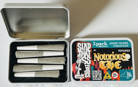 Slap That Ass Exotics | Pre-Roll | Infused Joints - Notorious THC | 2.5g 5