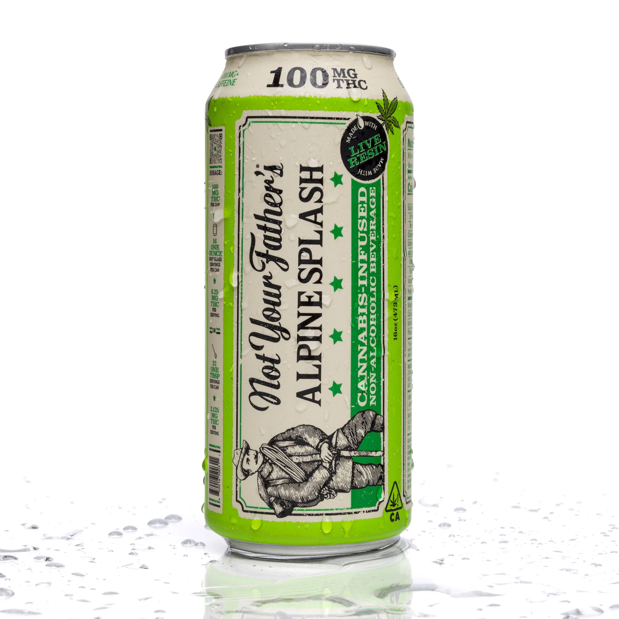 Not Your Father's - Not Your Father's | Soda | Caffeine & THC | Alpine Splash | 100mg Main Image