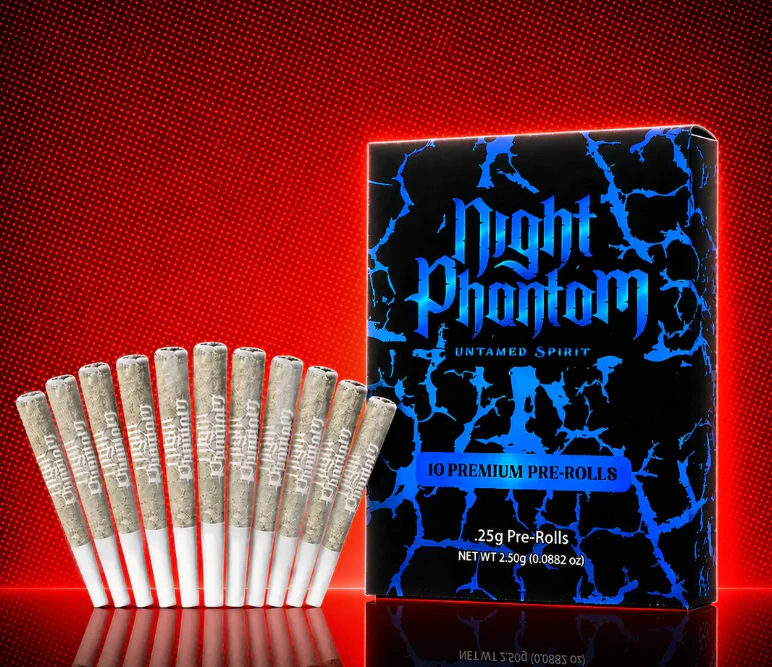 NIGHT PHANTOM - Twilight Apex Cheese 10pk Premium Pre-Rolls - 2.5g Main Image