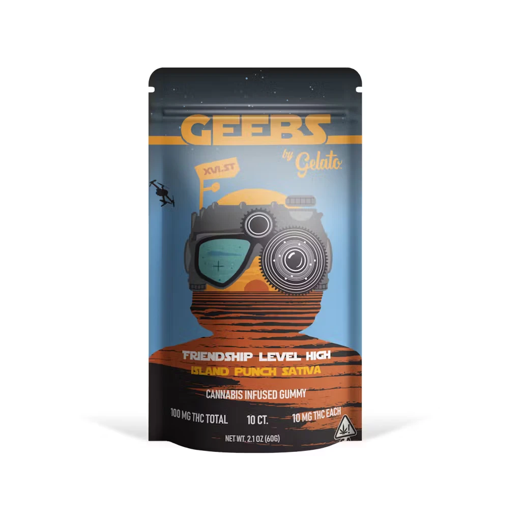 Gelato - GEEBS x Gelato Island Punch Gummies (S) | Gelato | 100mg Main Image
