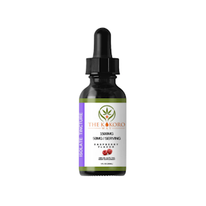 Kokoro Way - Kokoro Way 1500mg CBD Isolate Tincture THC FREE (Raspberry Blue Dream)