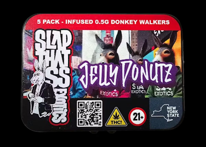 Slap That Ass - Jelly Donutz - Infused Pre-roll 5pk - 2.5g