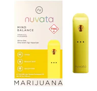 Nuvata | Tropical | 9:1 Mind Balance | All-In-One | 1g