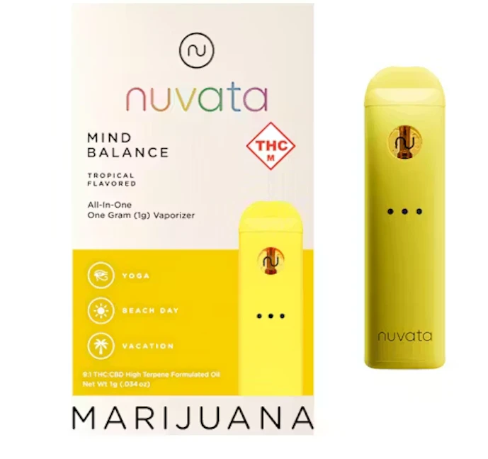 Nuvata | Tropical | 9:1 Mind Balance | All-In-One | 1g