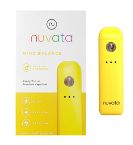 NUVATA - Mind Balance Tropical 9:1 THC:CBD Disposable Pen - 0.5g