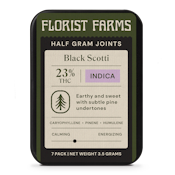 Florist Farms - Black Scotti - 7pk/3.5g - Preroll