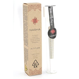 NASHA - Nasha Altitude Sour Diesel x Strawberry Bomb (S) Infused Preroll 1g