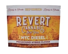Revert- NYC Diesel- 14g preground kief infused flower
